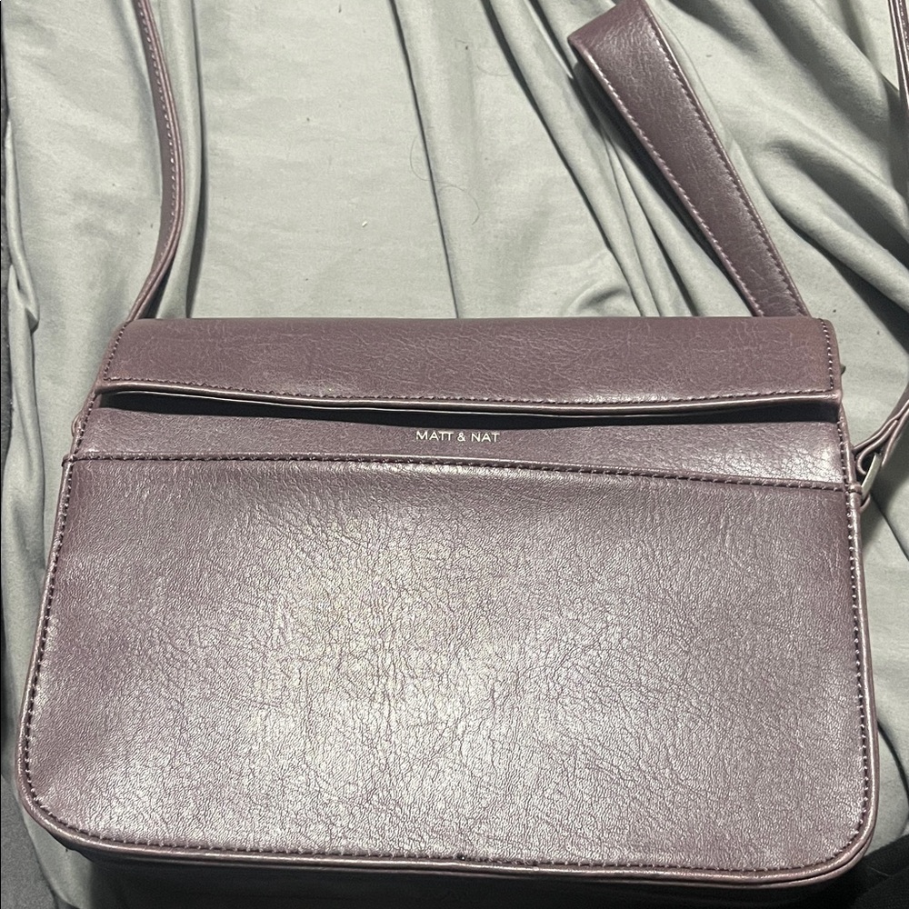 Matt & Nat Plum Crossbody Bag